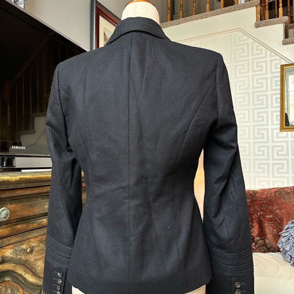 Les Copains Navy Blazer Jacket - Picture 4 of 4